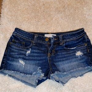 BP demin booty shorts size 3